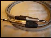 JACK TO JACK (1/4 inch)  8.3mm SPEAKER CABLE
CANARE Star Quad Speaker Cable with Neutrik JUMBO Jacks.
THE MOST POPULAR AMP to SPEAKER CABLE. Great for all Cabs.
QUALITY
