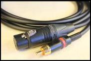 Female XLR RCA

CANARE Star Quad Cable with Female XLR Neutrik X series and One Neutrik GOLD RCA.
Commonly used to link balanced/ unbalanced and unbalanced devices.
Un-Balanced Audio. Buy two and get stereo colours.
